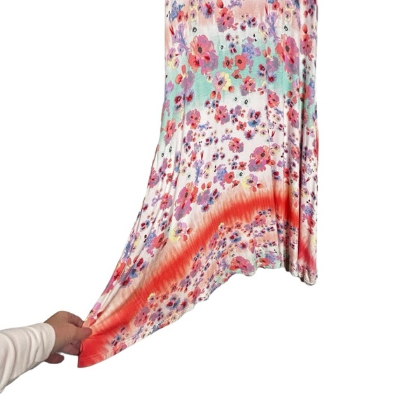 Annabelle Scoop Neck Sleeveless Floral Swing Spring/Summer/Fall Dress Sz M - Picture 9 of 12